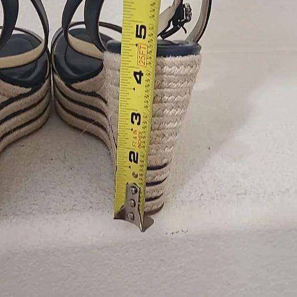 Michael Kors Navy Wedges - Picture 3 of 6